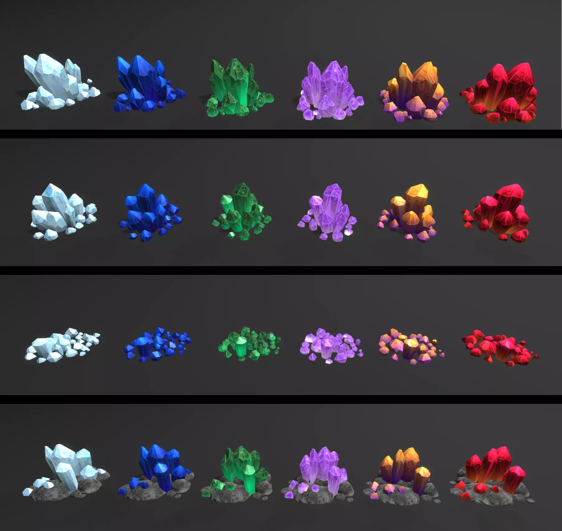 PBR Crystals Pack preview 2