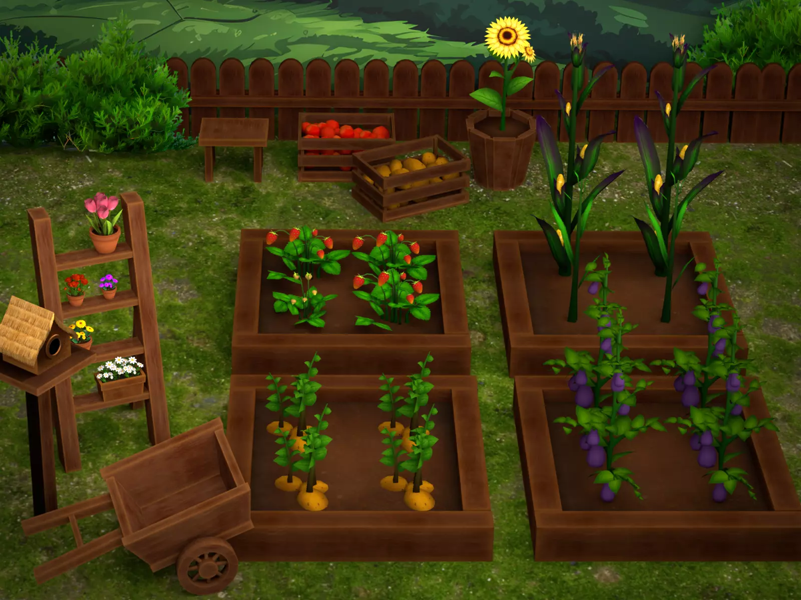 Village Life - Market and Garden preview 3