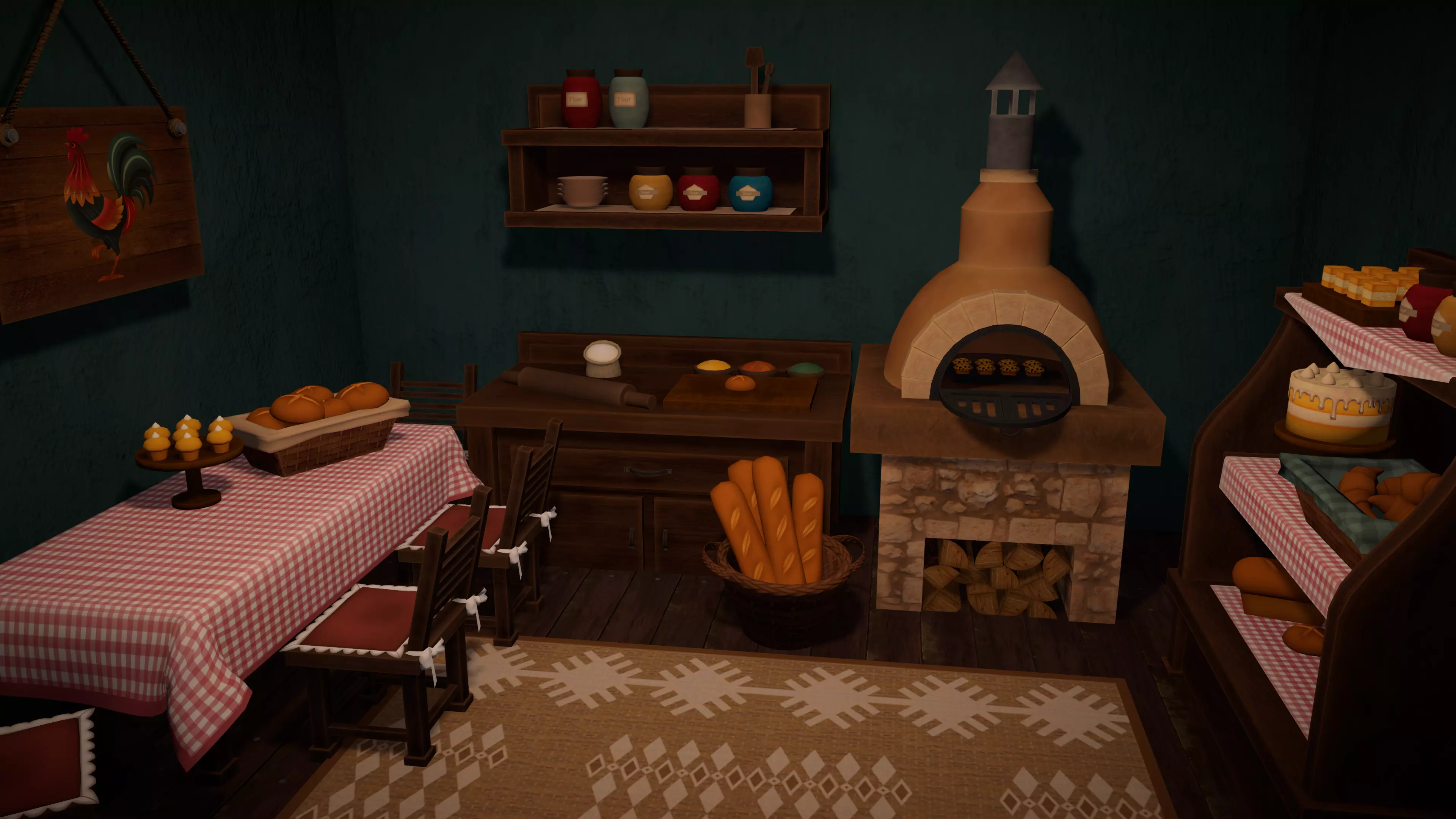 Rustic Bakery Set preview 3